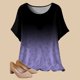 thumbnail image 2 of Camisetas de Manga Corta para Mujeres, Camiseta de Cuello Redondo Impresa de Moda, Primavera Y Verano Casual, 2 of 8