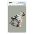 thumbnail image 1 of Wolf Howling Home Business Office Sign, 1 of 7