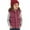 Wine, variant on Lovzfmll Toddlers Kids Boys Girls Bear Print Puffer Vest, Cropped Oversized with Plush Lining, Cute Warm Winter Coat for 1-12 Years