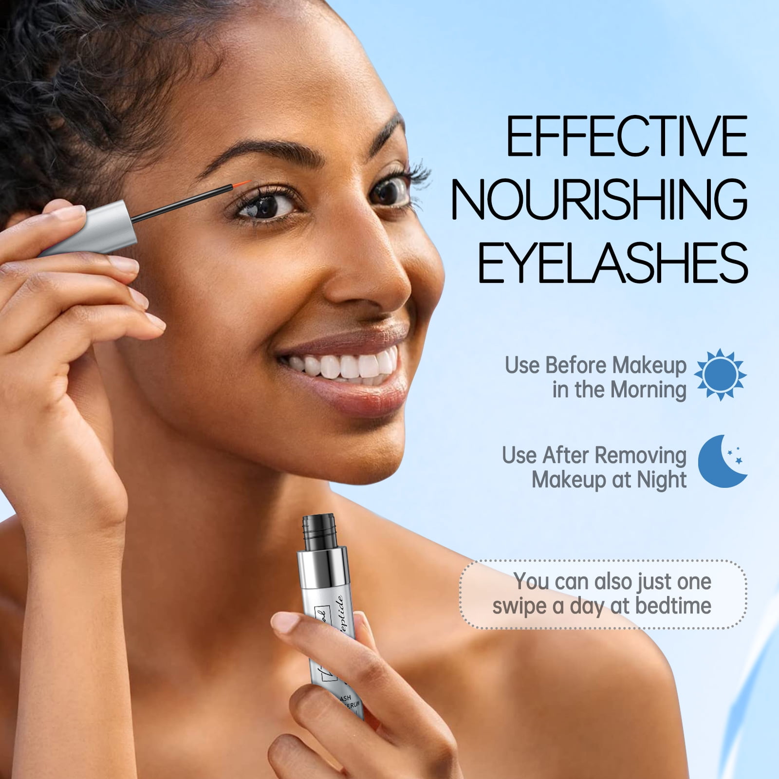 Eyelash Growth Serum, LA.PERSONAL Eyelash Enhancing Serum, Advanced Lash Boost Serum Eyelash Conditioner for Longer, Fuller & Thicker Lashes, Physician Developed & Cruelty Free (3ML)