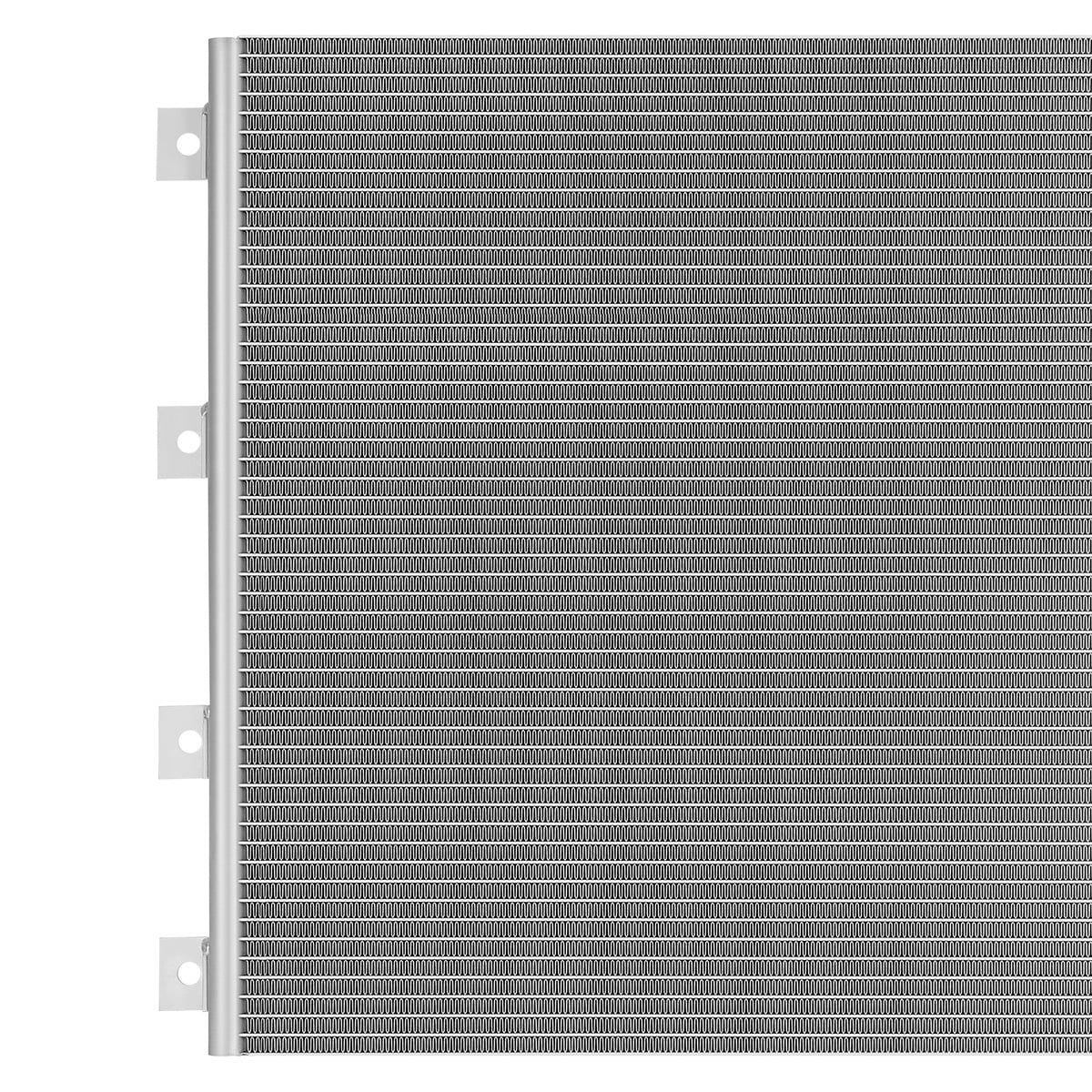 LEDKINGDOMUS Premium AC Condenser for Kenworth 1982-2013 Trucks (C500/K100E/T2000/T270/T300/T400/T600A/T800/W900) Durable Aluminum Core Compatible with Base Models