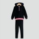 thumbnail image 3 of Conjunto de invierno para niñas adolescentes, niños y niñas, conjunto de ropa para niñas, vestido, faldas para niñas modestas, ropa de otoño e invierno de terciopelo negro, 3 of 5