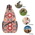 thumbnail image 6 of ZICANCN Crossbody Sling Bags for Women Men,Abstract Colorful Geometric Casual Shoulder Backpacks for Travel Sport Climbing Runners Daypack, 6 of 9