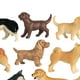 thumbnail image 4 of Plástico simulado perro modelo decoración niños juguete miniatura estatuilla para niños educación temprana, paquete de 8 piezas yotijar Perros de simulación figura juguetes, 4 of 7