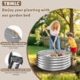 thumbnail image 5 of Diameter Camp Fire Ring Pit, Large Round Galvanized Steel Fire Pit, Heavy Duty Steel Fire Pit for Backyard, Camping, Bonfire, 5 of 13