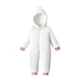 thumbnail image 5 of WhouRiu Baby Boys Casual Zip Up Romper Fall Winter Long Sleeve Solid Color Cute Warm Onesies 6-24 Months, 5 of 5
