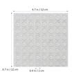 thumbnail image 3 of CTIRCHIU 128 Pcs Pare-Chocs de Porte Auto-Adhésif Rond Polyuréthane pour Meubles et Armoires Bureau, 3 of 5