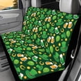 thumbnail image 2 of POLERO St. Patrick's Full Rear Bench Seat Covers for Car Interior Automotive, Comfortable Stretch Car Back Seat Cover Protectors Against Pet Fur, 2 of 4