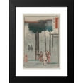 thumbnail image 2 of Andō Hiroshige 11x14 Black Modern Framed Museum Art Print Titled - Hotohoto Festival at Izumo Grand Shrine, from the Series Views of Famous Places in the Sixty-Odd Provinces (1853), 2 of 5