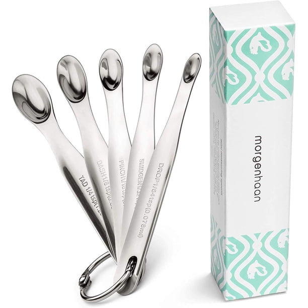 Juego de mini cucharas medidoras Morgenhaan acero inoxidable