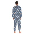 thumbnail image 7 of joogoo Blue Baseballs Stars Unisex Adults Onesies Pajamas Jumpsuits L, 7 of 7