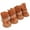 Coffee, variant on Walbest 4Pcs/Set Winter Pet (Dog/Cat) Snow Boots Wear-Resistant Non-Slip Soles Thick Plush Super Cold Snow-Proof Pet Shoes
