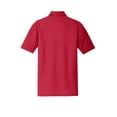 thumbnail image 6 of Port Authority Tall Core Classic Pique Polo-4XLT (Rich Red), 6 of 6