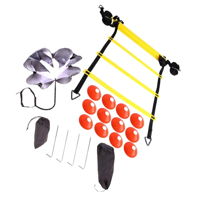 Juego de Entrenamiento de Escalera de 6M Macarena paracaídas de resistencia Naranja