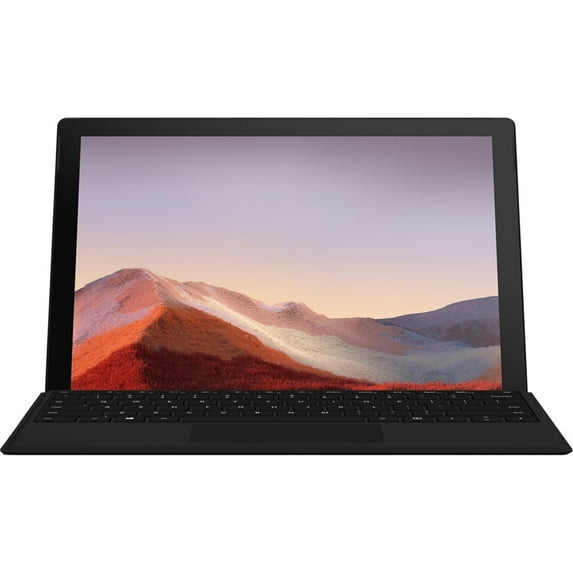Open Box Microsoft QWV-00007 Surface Pro 7 12.3-Inch Touch Intel i5-1035G4 8GB/256GB Black Bundle with Microsoft Office 365 Personal 1-Year Subscription for 1 Person