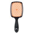 thumbnail image 2 of Peine de peluquería BRI antiestático herramienta de peinado portátil masaje cuero cabelludo naranja, 2 of 10