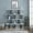 Anthracite/White, variant on Ada Home Decor Jorin 4 Tier Bookcase, Oak/White