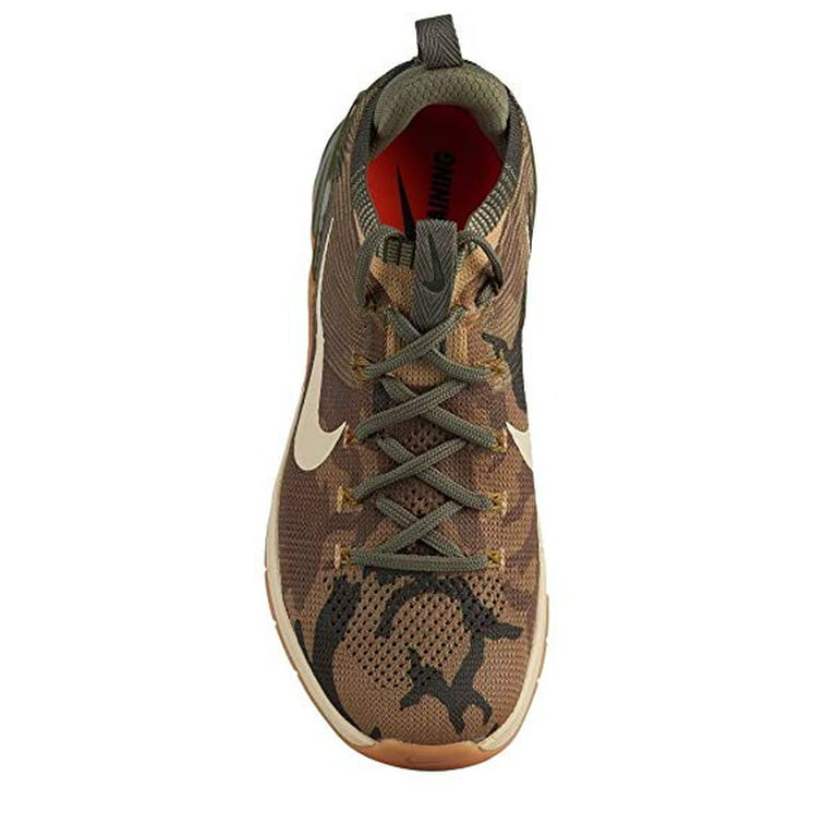 Nike Metcon DSX Flyknit 2 Shoe, Olive Canvas/Slight Silver Camo, 12