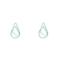 thumbnail image 3 of Ounissouiy Clip de papel de 30 piezas con forma de gota de agua, abrazadera decorativa para póster de oficina Type6 NO6, 3 of 6