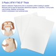 thumbnail image 4 of Lipo Foam Moolida Post Surgery Ab Board, paquete de 3 unidades, para liposucción, 4 of 6