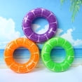 thumbnail image 3 of Flotadores inflables para piscina, anillos de tubo de natación de frutas, 1 paquete de anillos de natación de 35,4 pulgadas, flotadores de piscina, juguetes para adultos y niños, juguetes de piscina de playa, naranja-naranja- oso de fresa Electrónica, 3 of 4