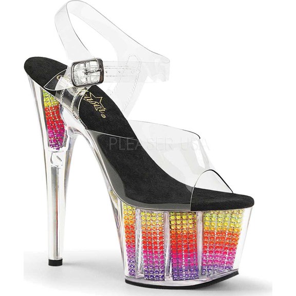 Women's Pleaser Adore 708SRS Platform Sandal