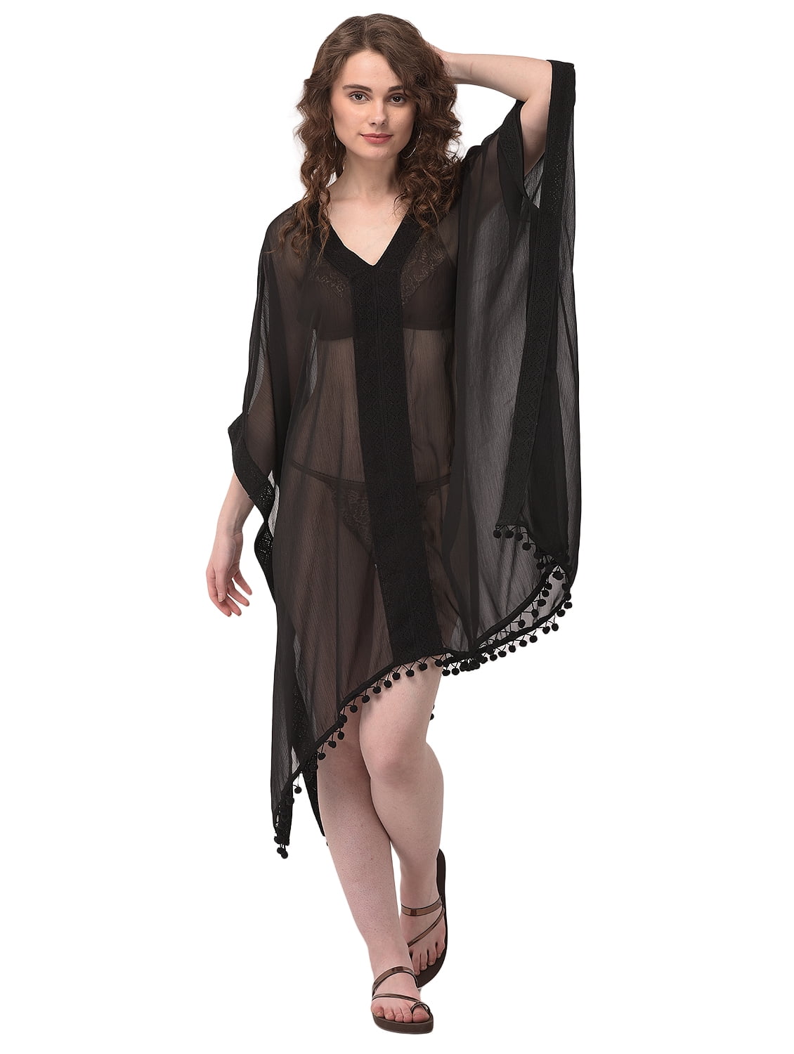 cotton beach cover ups plus size