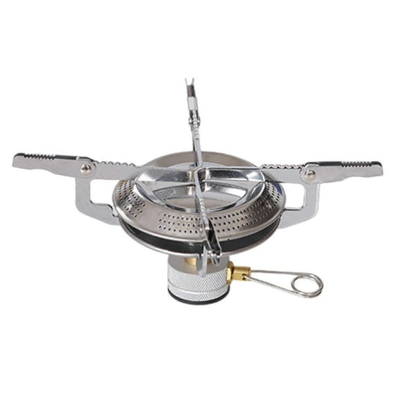 Compact Portable Propane Gas Stove With Adjustable Burner For Outdoor Camping