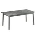 thumbnail image 1 of Lafuma ORON Extendable 6-8 Person Outdoor Aluminum Garden Dining Table, Titanium, 1 of 7