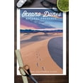 thumbnail image 3 of Oceano Dunes Natural Preserve, California, Dunes and Footprints (9x12 Wall Art Print, Home Decor), 3 of 3