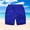 Blue, variant on Toddler Baby Kids Plain Cotton Sport Jogger Shorts Pants Boys Girls Summer Short Casual Elastic Waist Trousers