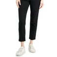 thumbnail image 3 of Style & Co Women's Slim Leg Ankle Jeans Black Size 2Petite, 3 of 3