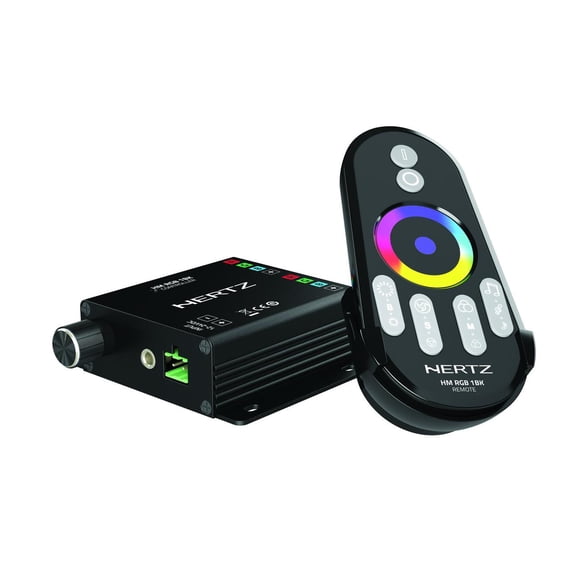 Hertz HM-RGB-1-BK Marine RGB LED Controller with RF Remote Control