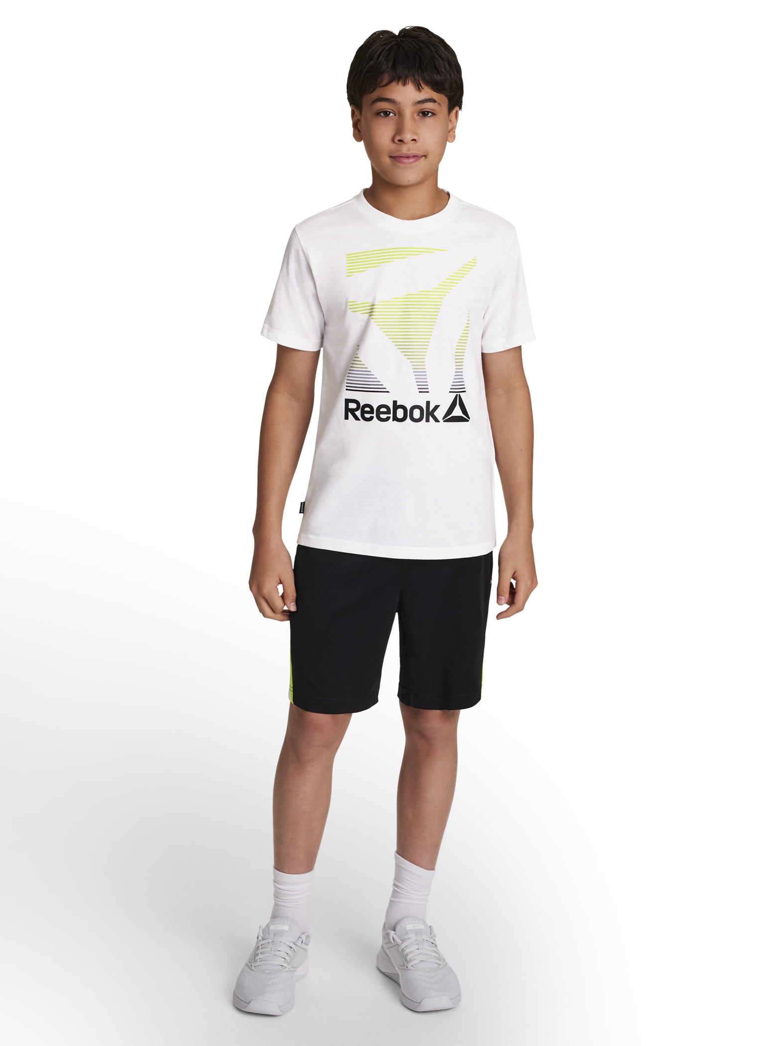 Reebok Boy's Short Sleeve Graphic T-Shirt, Sizes 4-18