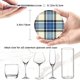thumbnail image 4 of Posavasos de cuero de 6 piezas, posavasos de tartán del clan Hannay para bebidas, posavasos para tazas, regalo de inauguración de la casa, ideal para la decoración del hogar, 4 of 7