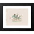 thumbnail image 2 of Anonymous 24x18 Black Modern Framed Museum Art Print Titled - Bonsai Kabenzu, Pl.09 (1868-1912), 2 of 5