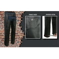 thumbnail image 4 of Event Biker EL1117BO Black Real Premium Leather Motorcycle Chaps for Men - Premium Leather Riding Chaps - 3X-Small, 4 of 4