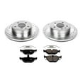 thumbnail image 3 of PowerStop Rear Z23 Evolution Sport Carbon-Fiber Ceramic Brake Pad and Drilled & Slotted Rotor Kit Fits: SAAB Select Models K3080, 3 of 10