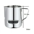 thumbnail image 7 of Milk Frother Temperature Display Milk Frother Pot and Cup for Latte Art 350ml, 7 of 7