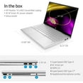 thumbnail image 2 of HP Pavilion X360 2-in-1 14" FHD Touchscreen Convertible Laptop for Home & Student, 12th Gen Intel 10-Core i5-1235U, 8GB RAM, 256GB PCIe SSD, Wi-Fi 6, HDMI, Windows 11, 2 of 6
