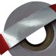 thumbnail image 2 of Cinta de advertencia de seguridad reflectante autoadhesiva para coche de 5cm x 3m, pegatina de tira reflectante para señal de flecha de Herramientas de reparación de automóviles rojo blanco Speravity CZ10664-05, 2 of 6