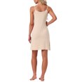 thumbnail image 3 of INSPIRE CHIC Women's Nightgown Modal Soft Spaghetti Strap Dress Crewneck Sleepwear 2XL Beige, 3 of 6