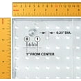 thumbnail image 4 of Azar Displays 772424-CLR 24"W x 24"H one-sided Pegboard Panel, 2-Pack- CLEAR, 4 of 4