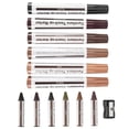 thumbnail image 3 of Furniture Repair Kit Wood Markers - Set of 17 - Markers and Wax Sticks with Sharpener Kit, for Scrat, 3 of 5