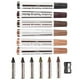 thumbnail image 3 of Furniture Repair Kit Wood Markers - Set of 17 - Markers and Wax Sticks with Sharpener Kit, for Scrat, 3 of 5