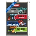 thumbnail image 3 of Marvel Comics - Avengers - 8 Bit Wall Poster, 22.375" x 34", Framed, 3 of 5