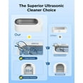 thumbnail image 3 of Ultrasonic Jewelry Cleaner Machine: 48KHz Ultra Sonic Cleaner for Jewelry,Eyeglass,Rings,Watch Band,Dentures,with Dual Cleaning Modes,350ML 304 Stainless Steel Tank,Gift for Wife,Mom,Daughter, 3 of 23