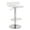 Silver+Clear#3, variant on Bedroom Benches, Red and Chrome Adjustable Swivel Stool, Red Wooden Bedroom Benches,Metal Bedroom Benches With Storage, Furniture Bedroom Furniture Benches & Stools Red and Chrome Adjustable Swivel S
