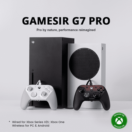 【新品】GameSir (GameSir G7 Pro White) USB接続 有線コントローラー ホワイト  [Bluetooth /USB /Android /PC ]