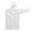 A, variant on Disposable Rain Poncho - Transparent with Hood & Drawstring - Lightweight for Outdoor Events